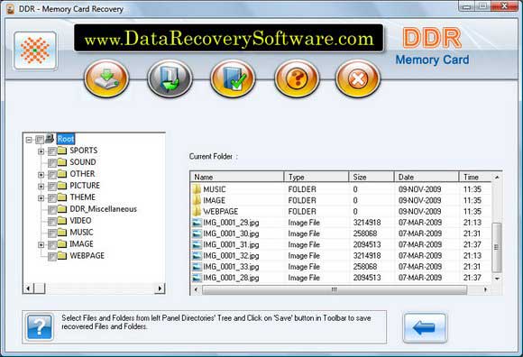 Screenshot of Download Card Recovery