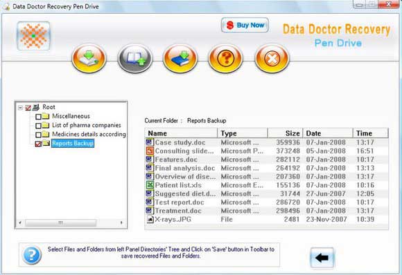 Data Recovery Software for Pen Drive screen shot