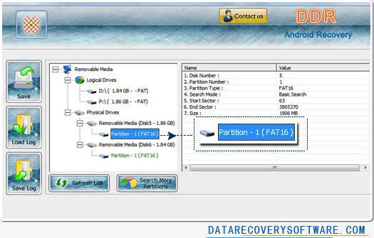 DDR Android Data Recovery