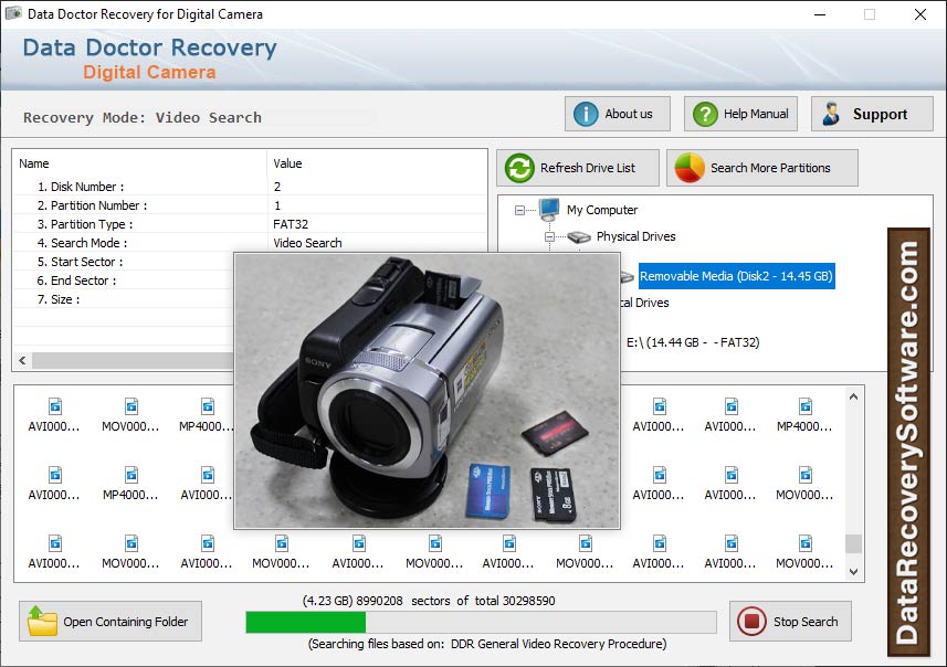 Data Recovery Digital Camera