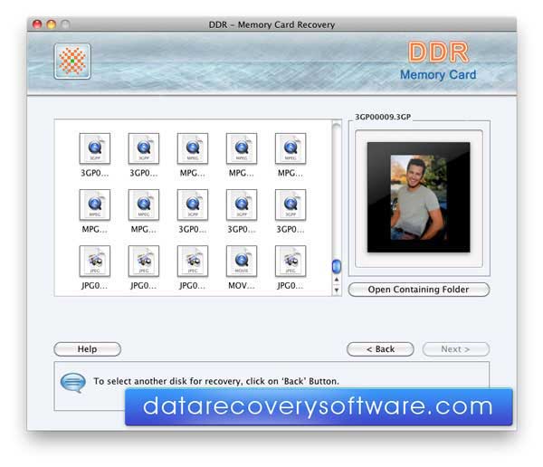 Memory Cards Recovery Mac 