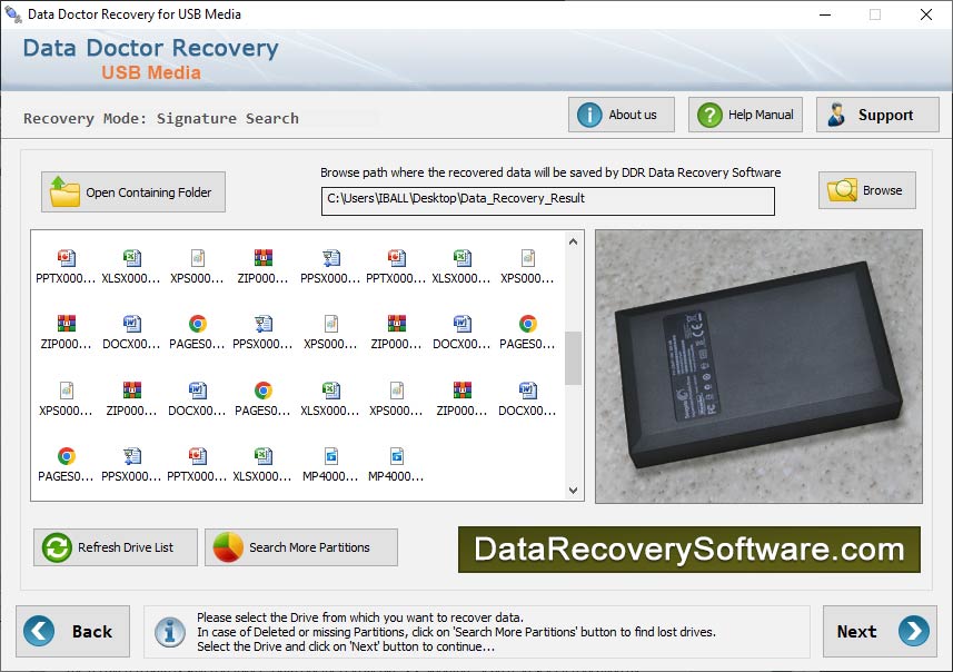 USB Data Recovery Software 4.0.1.6