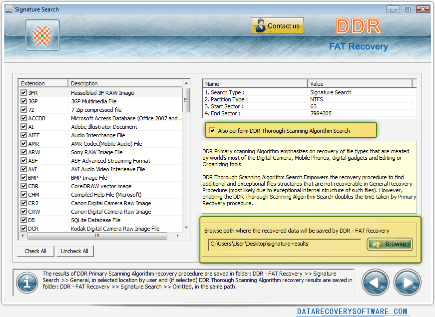 Fat Recovery Software 46