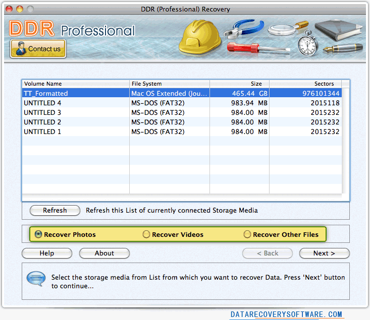 Mac recovery software