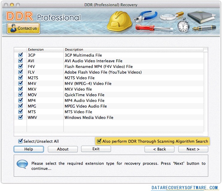 Mac DDR Recovery Software - Professional Mac DDR Recovery Software - Professional
