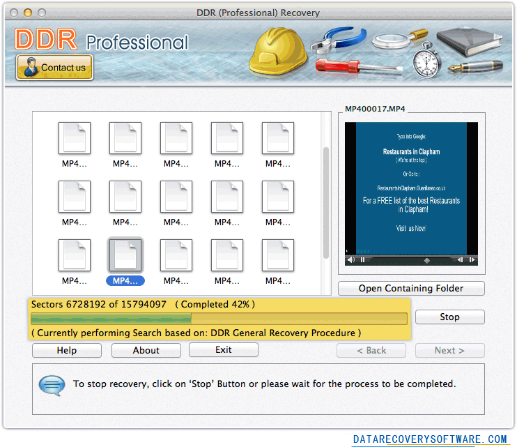 Mac DDR Recovery Software - Professional Mac DDR Recovery Software - Professional