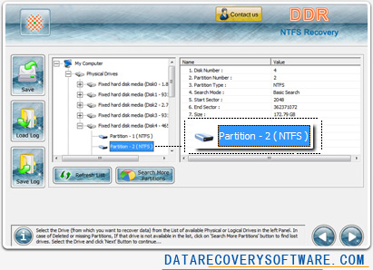 data doctor recovery ntfs