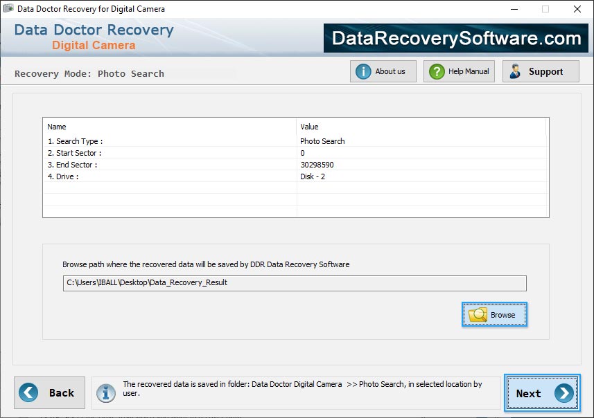 Digital Camera Data Recovery Software