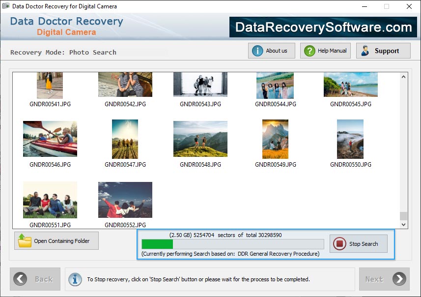 Digital Camera Data Recovery Software