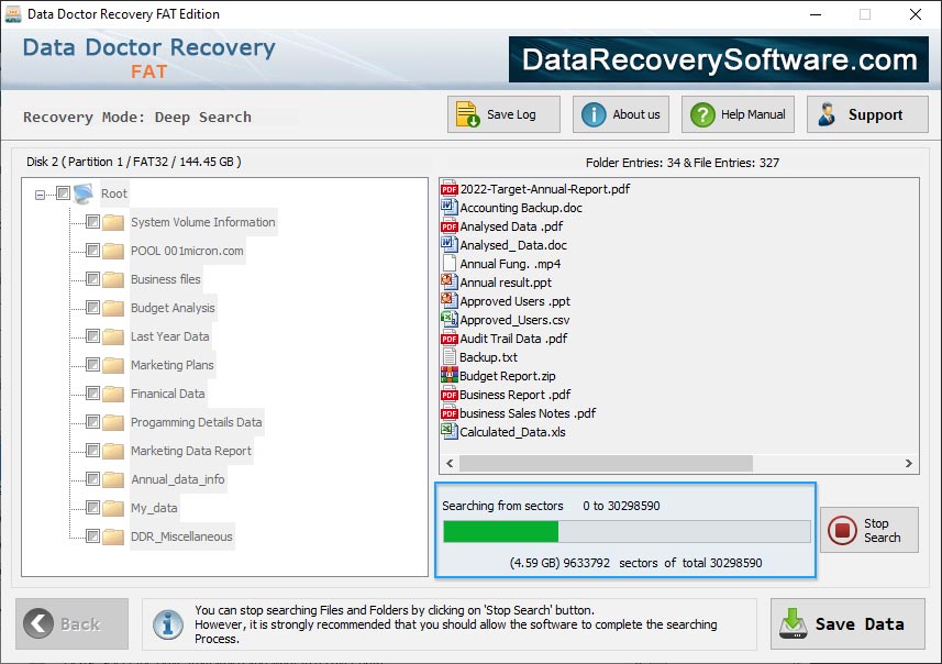 FAT  Data Recovery Software