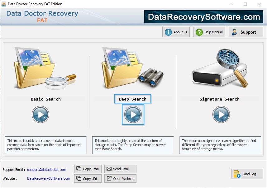 saved Professional Recovery FAT Data Recovery Software