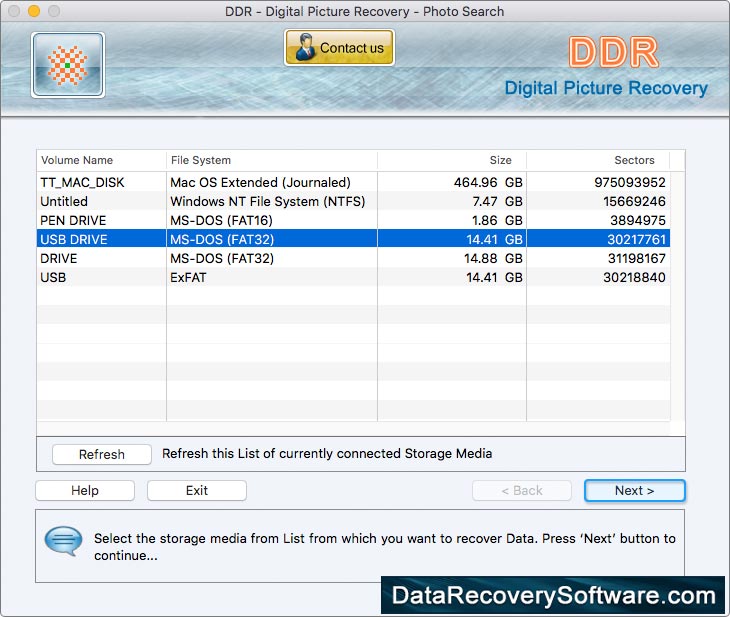 Digital Camera Data Recovery Software