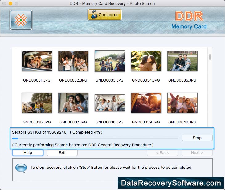 required extension type Mac Memorycards Data Recovery Software