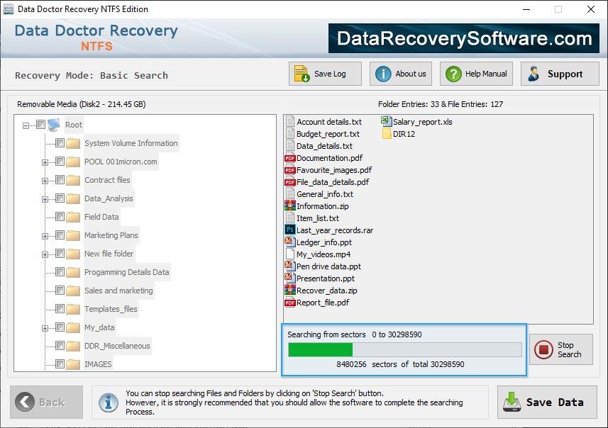 NTFS  Data Recovery Software