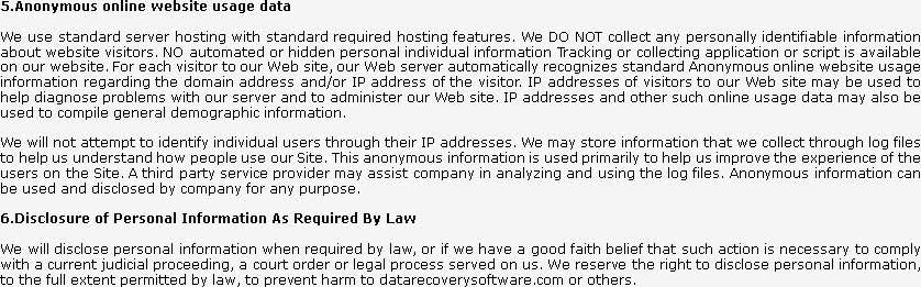 Privacy Policy