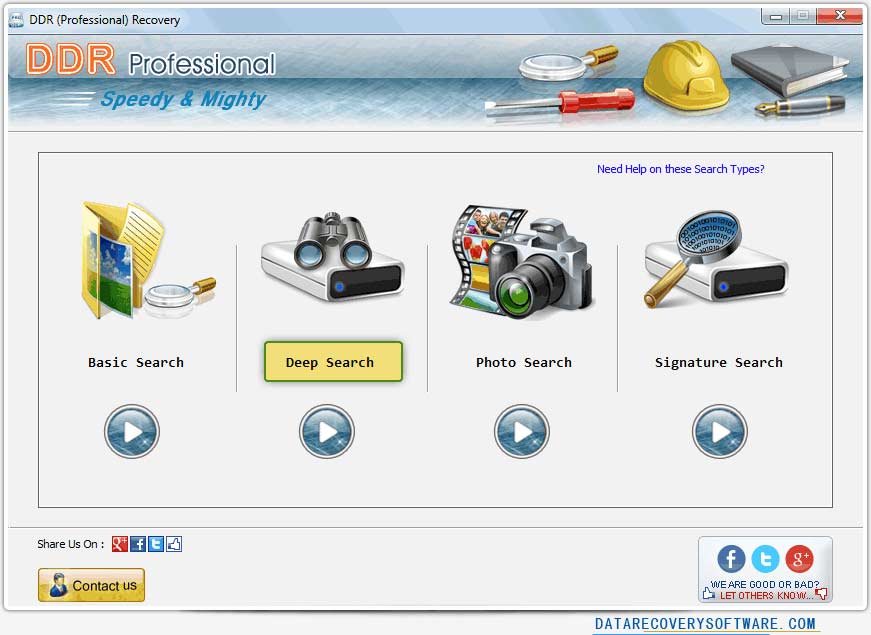 DDR professional data recovery software