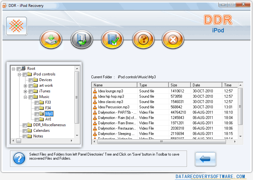Data Doctor Recovery Software  iPod