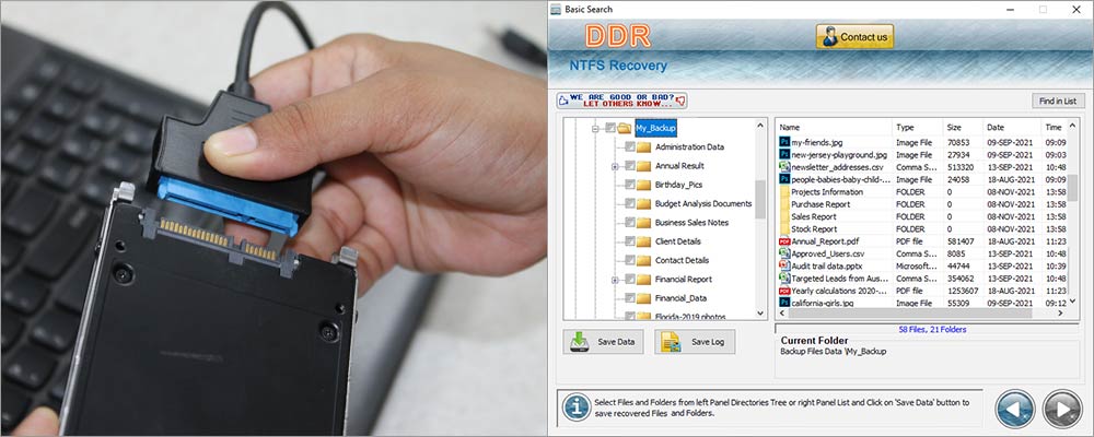 Data Recovery Software for NTFS