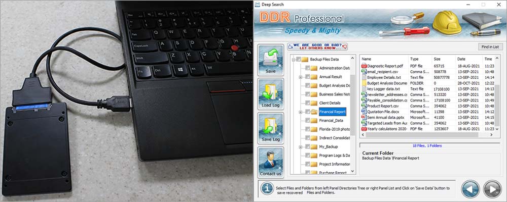 DDR Recovery Software - Professional