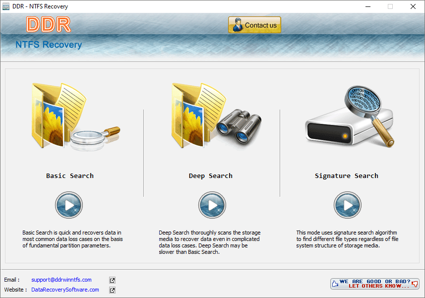 Choose Search Type Choose Search Type