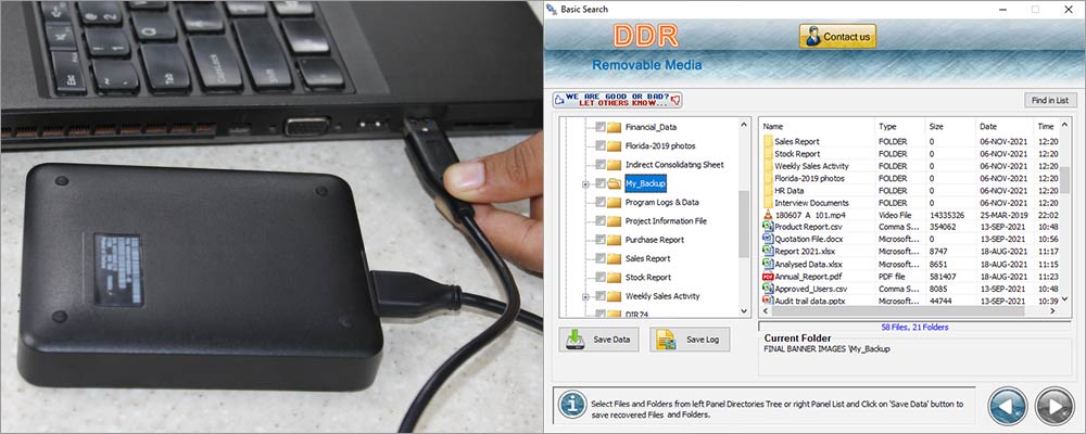 Data Recovery Software for USB Digital Storage