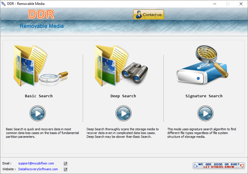 Searching Files Data Recovery Software for USB Digital Storage